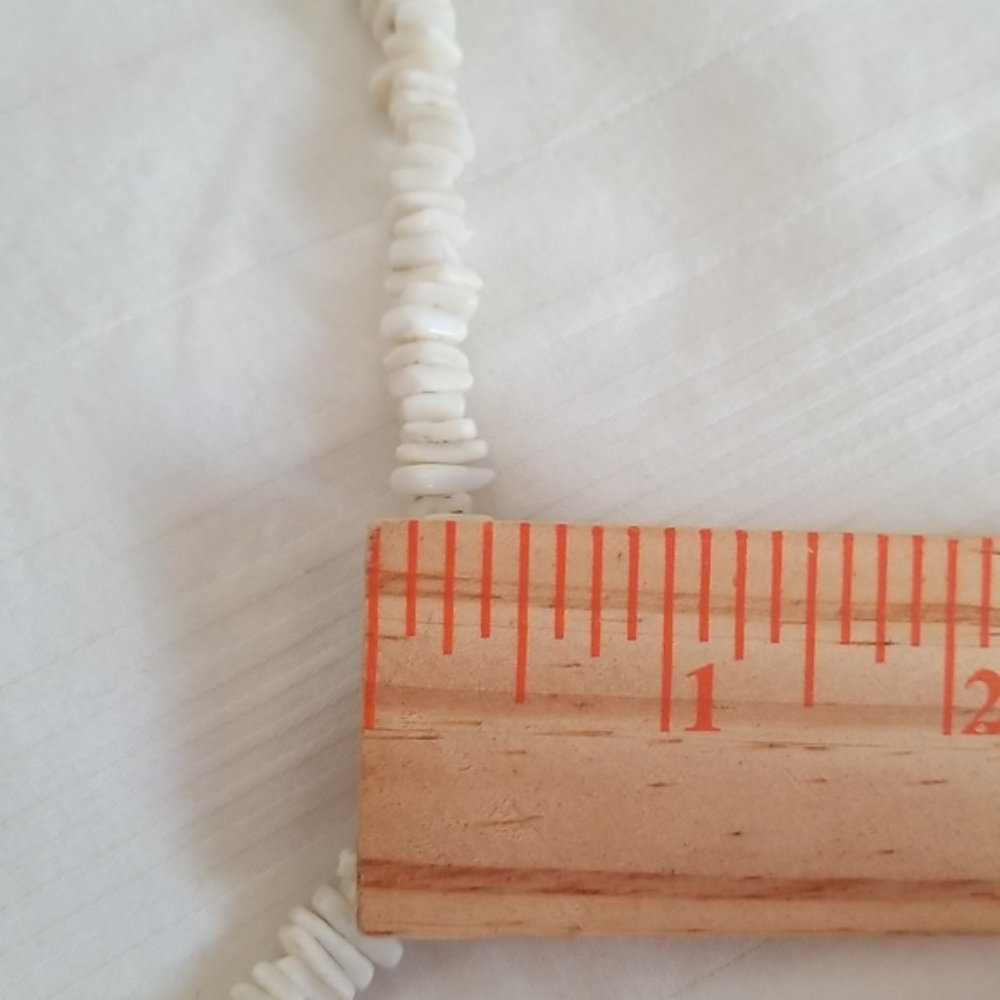 Puka Shell Chip Vintage Florida souvenir Necklace and Bracelet